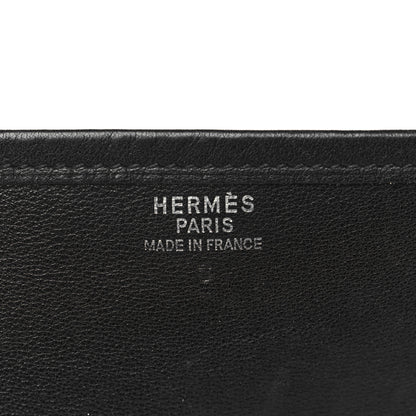 Hermes Lambskin Christine Black 5 of 7