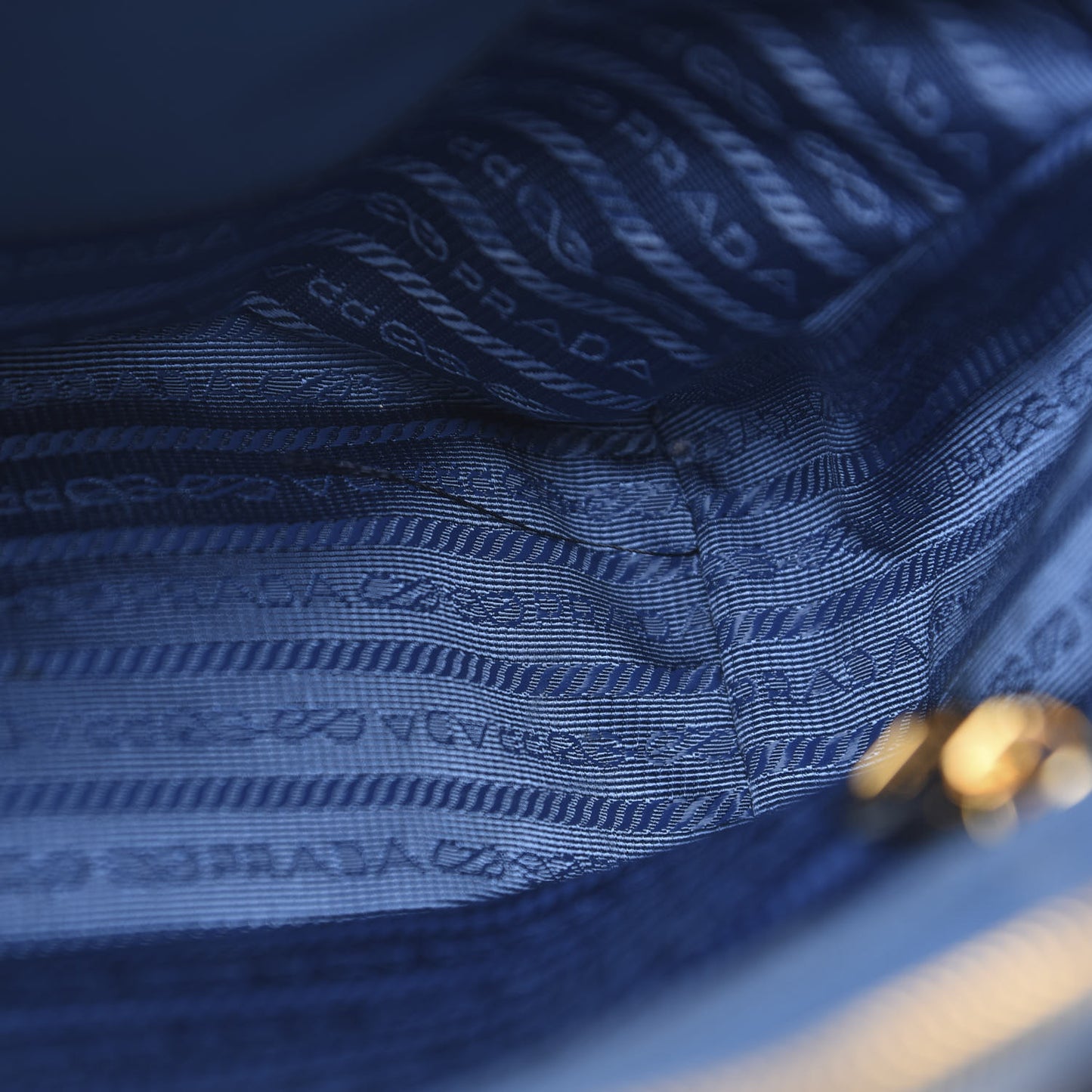 Saffiano Small Galleria Double Zip Tote Bluette