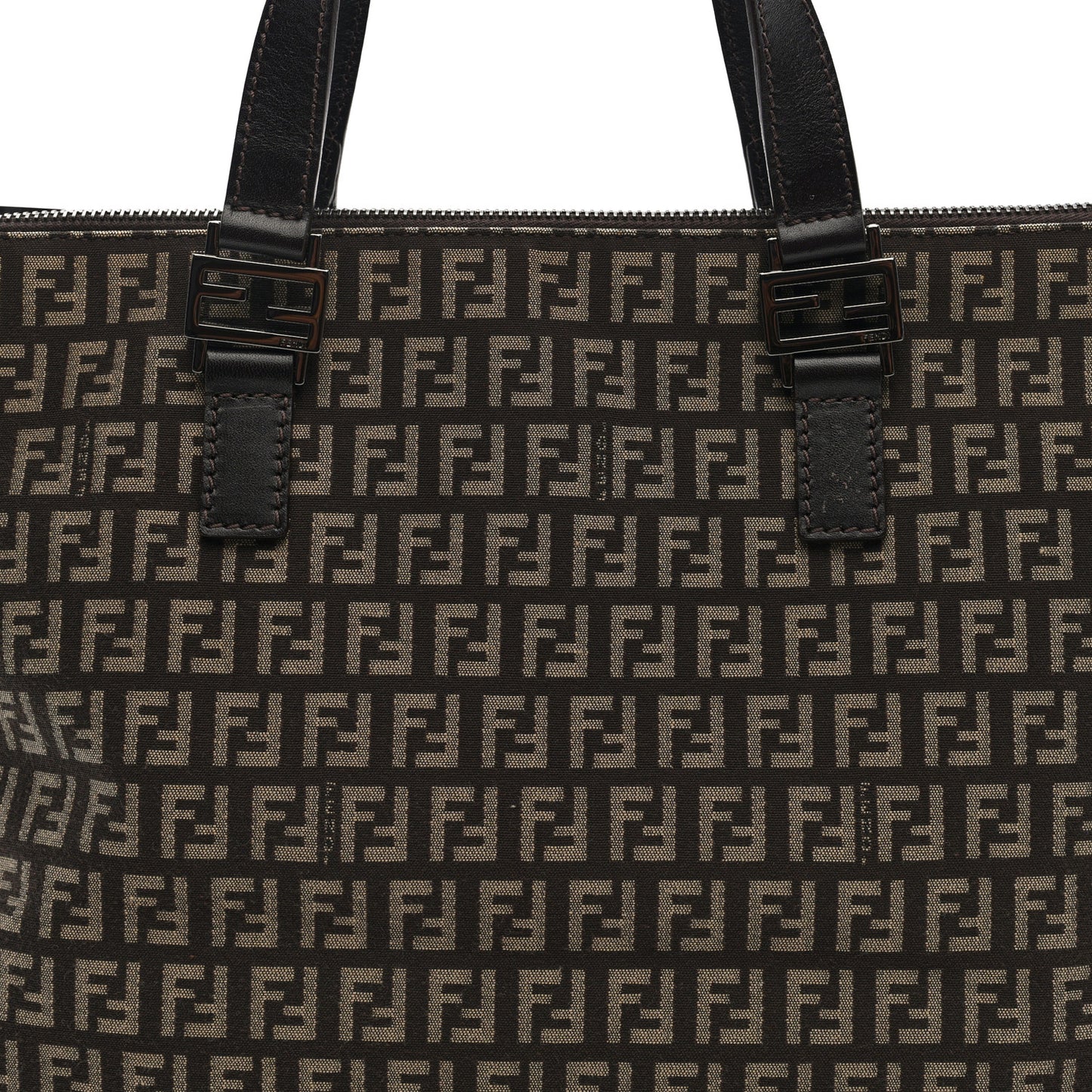 Zucchino Vitello Roll Tote Tobacco