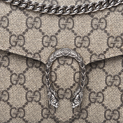 Gucci GG Supreme Monogram Mini Dionysus Chain Wallet Beige Taupe 15 of 17