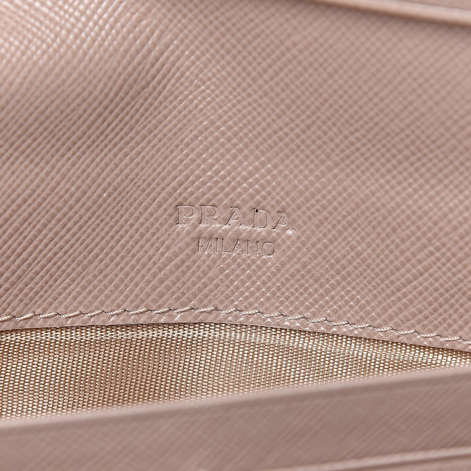 Prada Saffiano Metal Continental Flap Wallet Cammeo 6 of 14