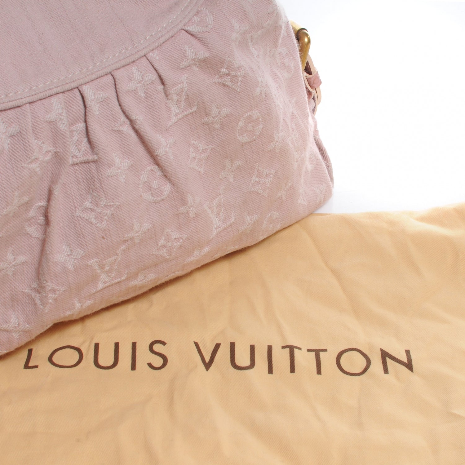 Louis Vuitton Denim Neo Cabby MM Rose 6 of 9