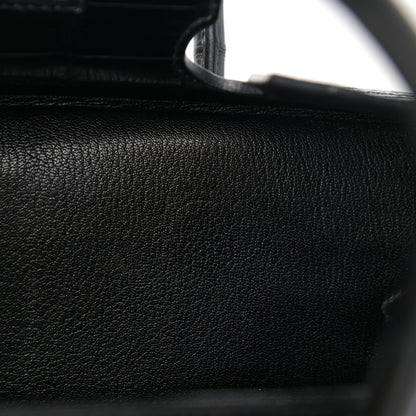 Hermes Shiny Niloticus Crocodile Birkin 35 Black 36 of 37