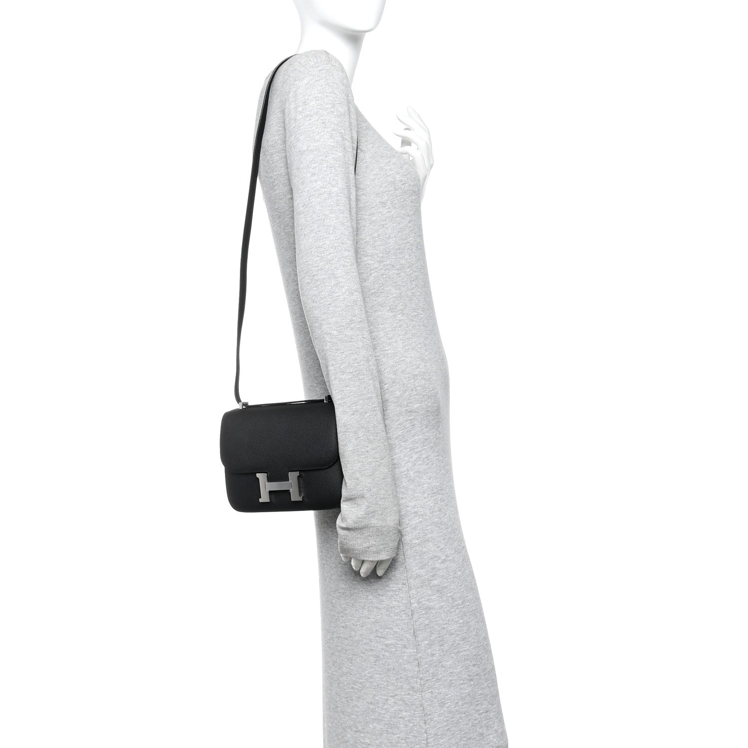 Hermes Epsom Constance 18 Black 2 of 9