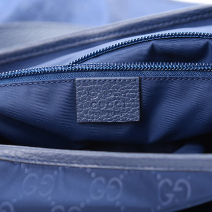 Gucci Nylon Monogram Double Buckle Flap Messenger Bag Tide 6 of 10