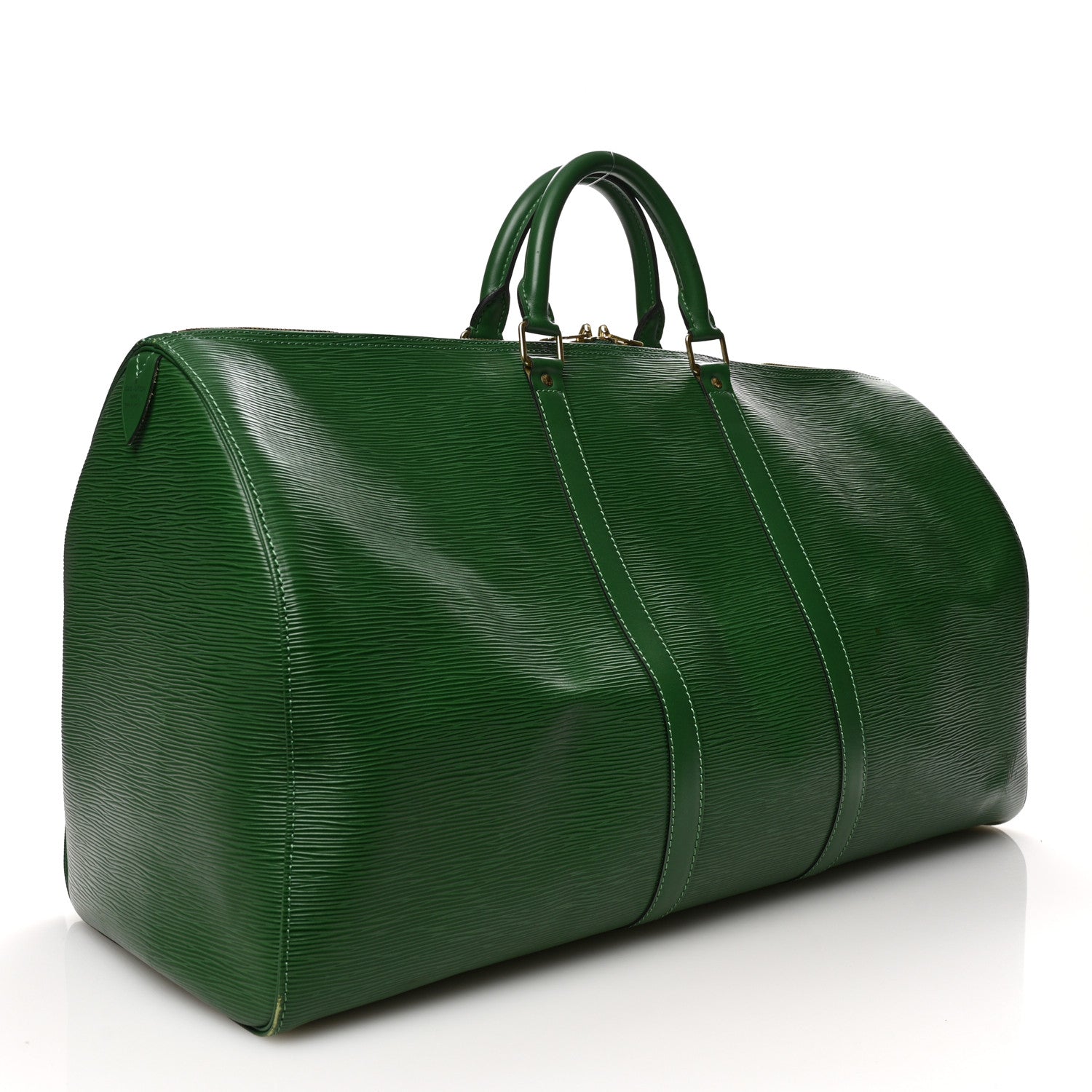 Louis Vuitton Epi Keepall 55 Borneo 2 of 10
