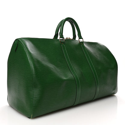 Louis Vuitton Epi Keepall 55 Borneo 2 of 10