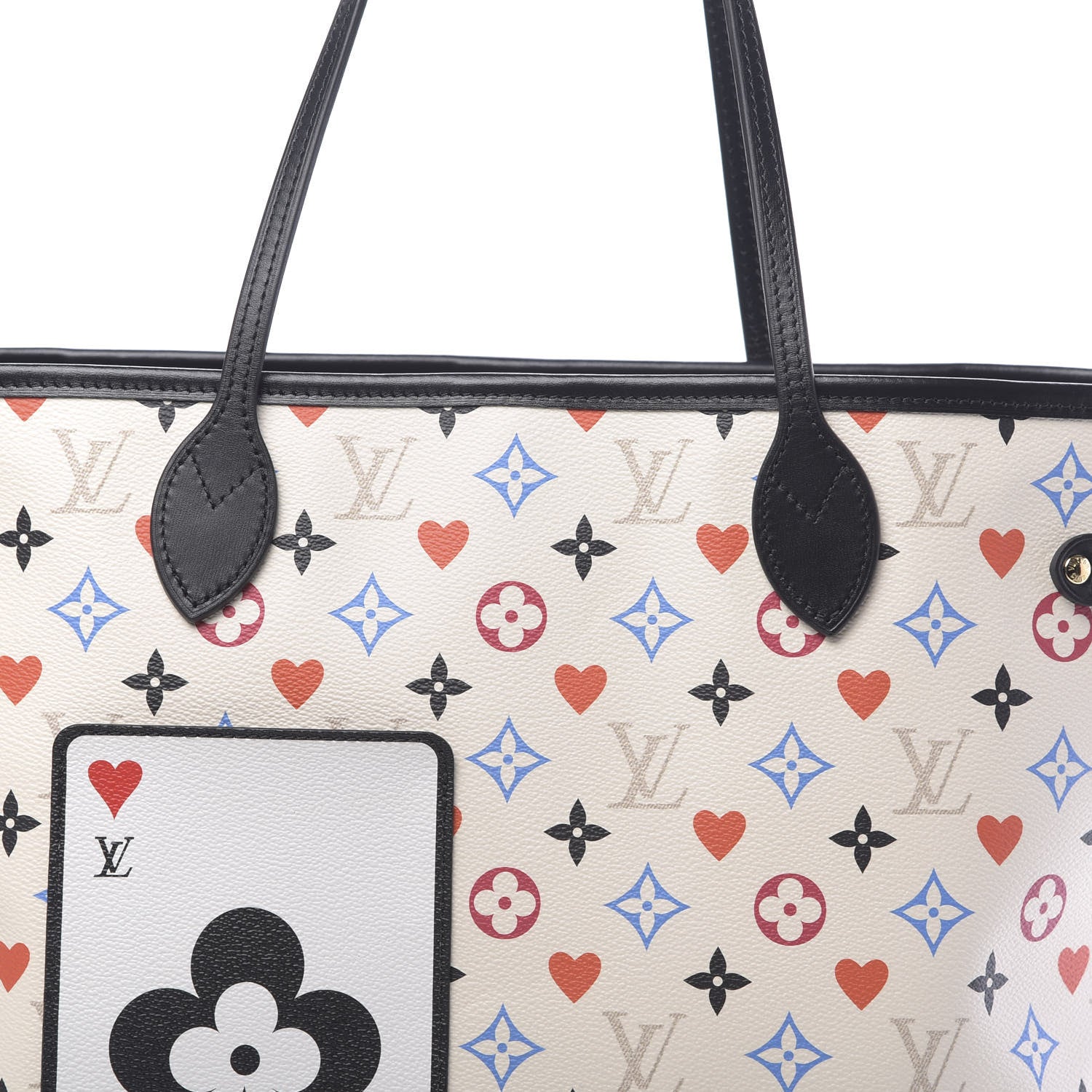 Louis Vuitton Game On Neverfull MM White 8 of 10