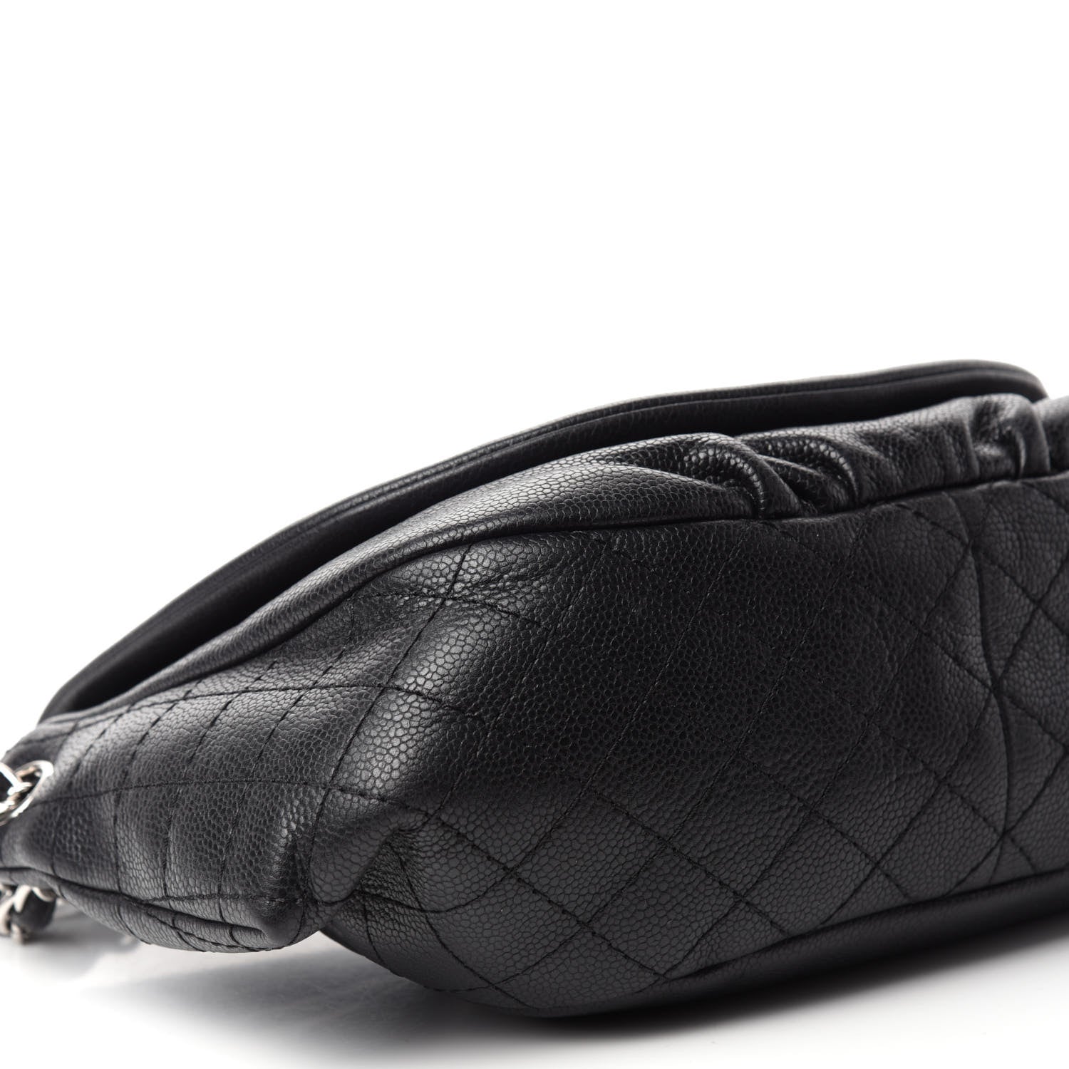 Chanel Caviar Half Moon Large Flap Black 6 of 10