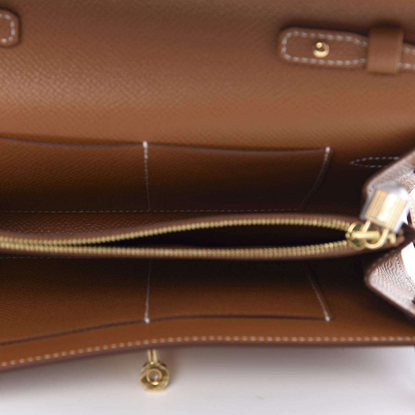 Epsom Kelly Wallet To Go Gold