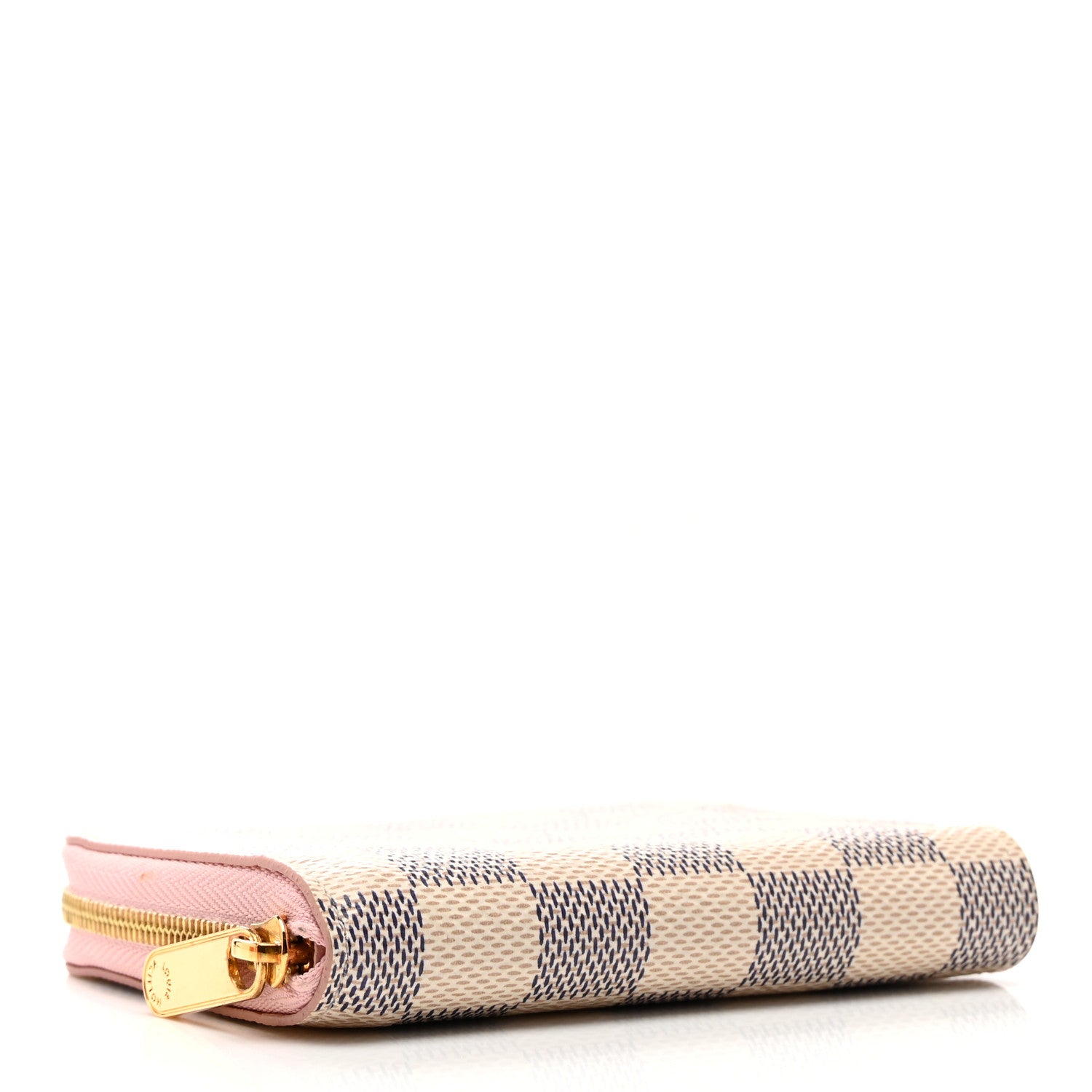 Louis Vuitton Damier Azur Zippy Coin Purse Rose Ballerine 4 of 6