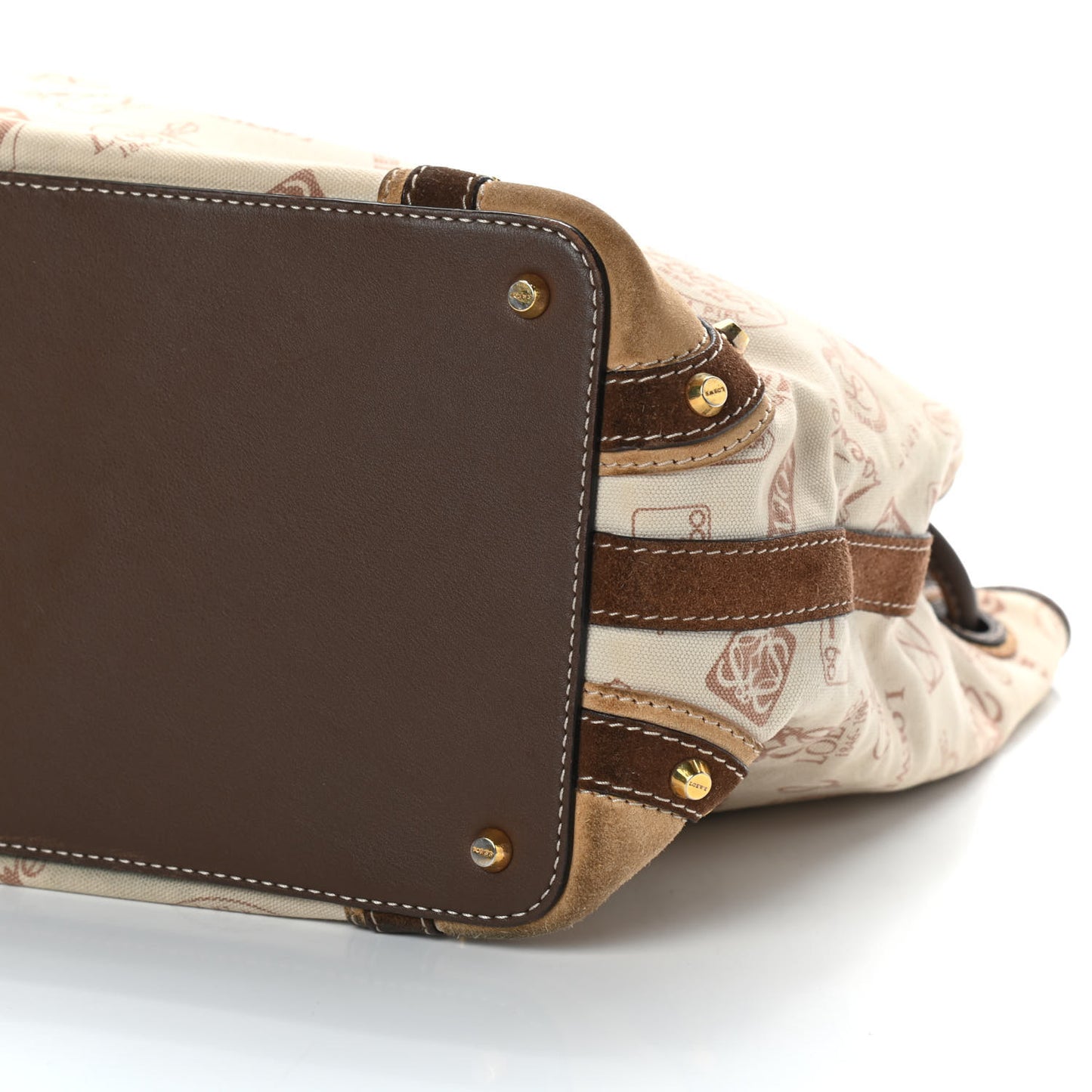 Canvas 160th Anniversary Shoulder Bag Beige