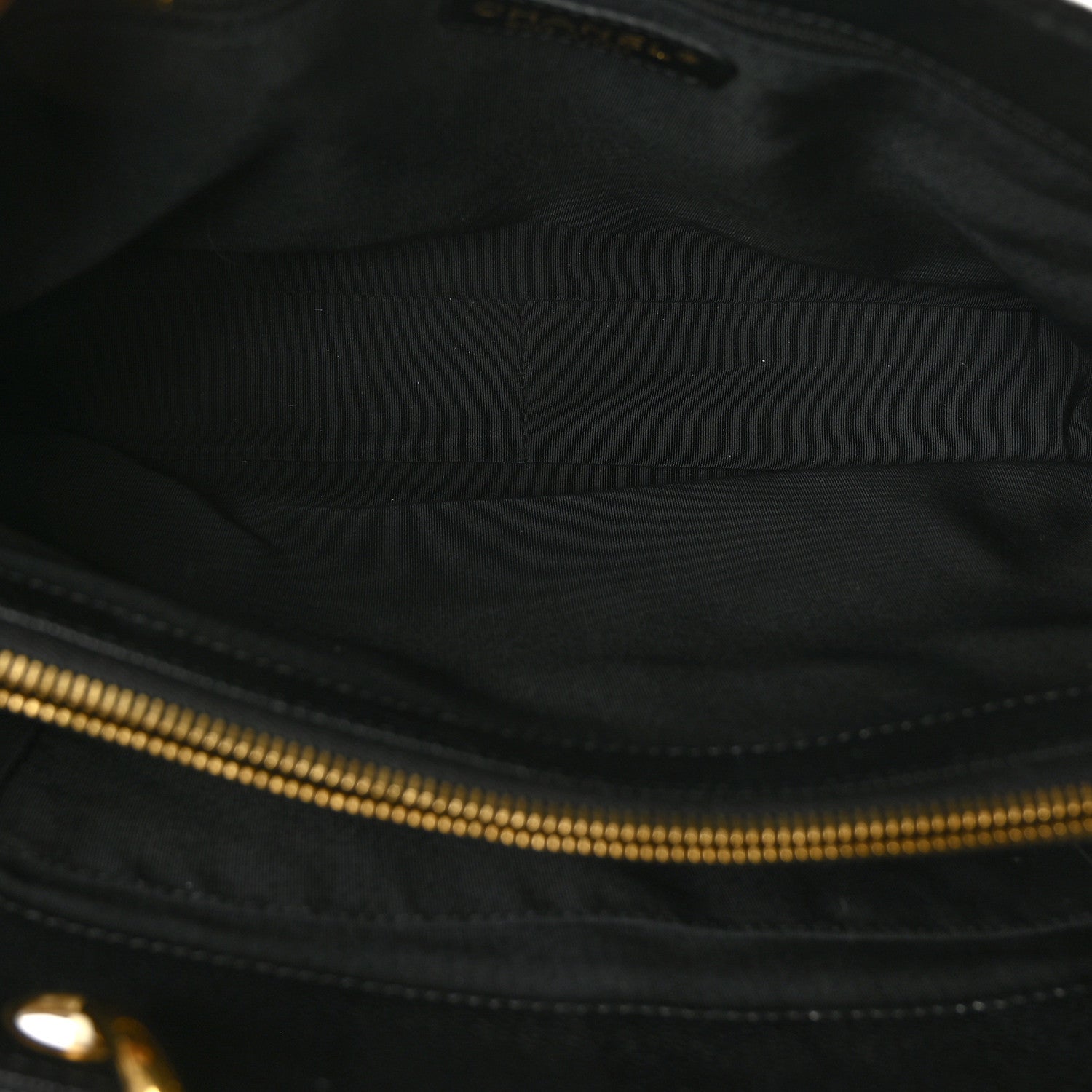 Chanel Caviar Quilted Grand Shopping Tote GST Black 5 of 11