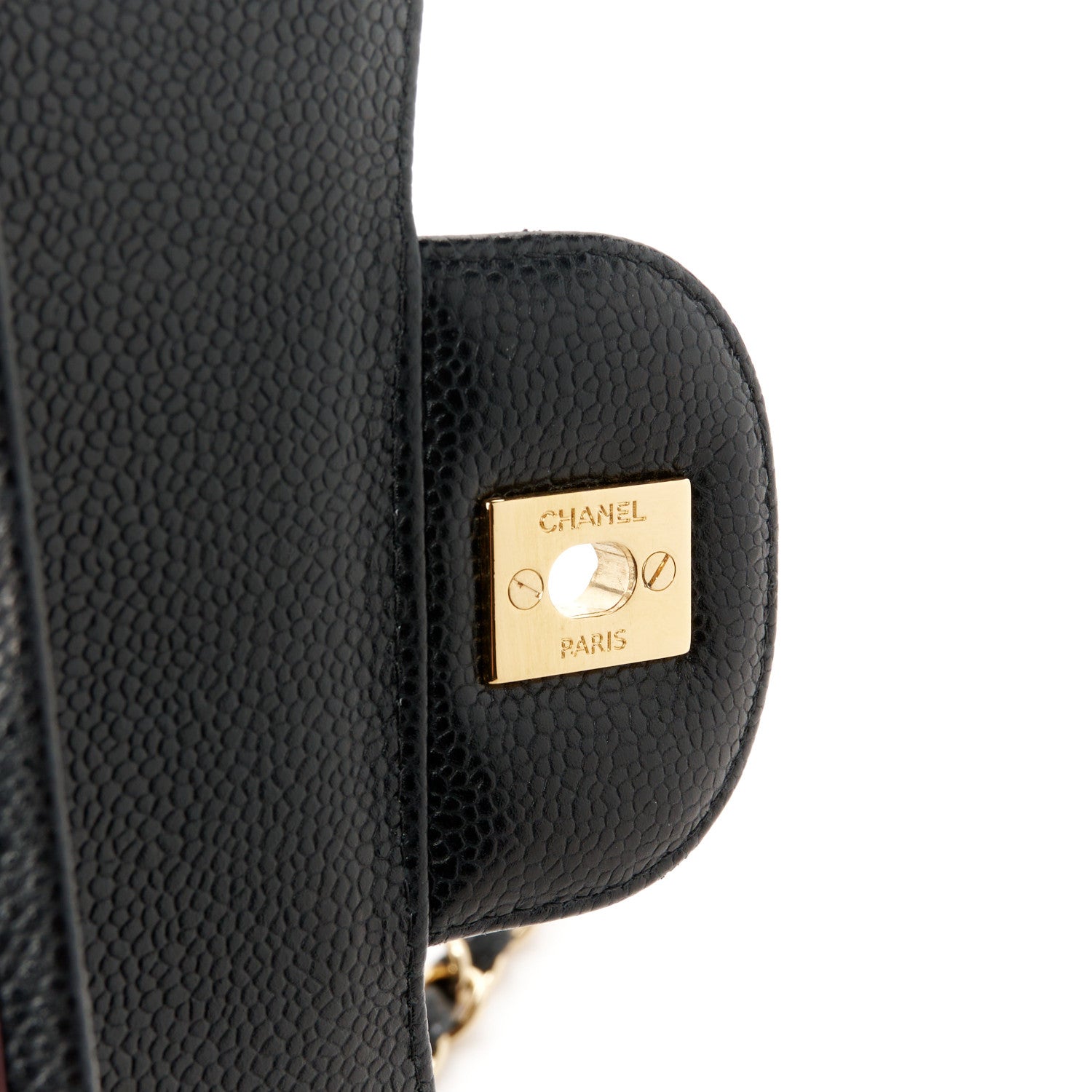 Chanel Caviar Quilted Jumbo Double Flap Black 7 of 10