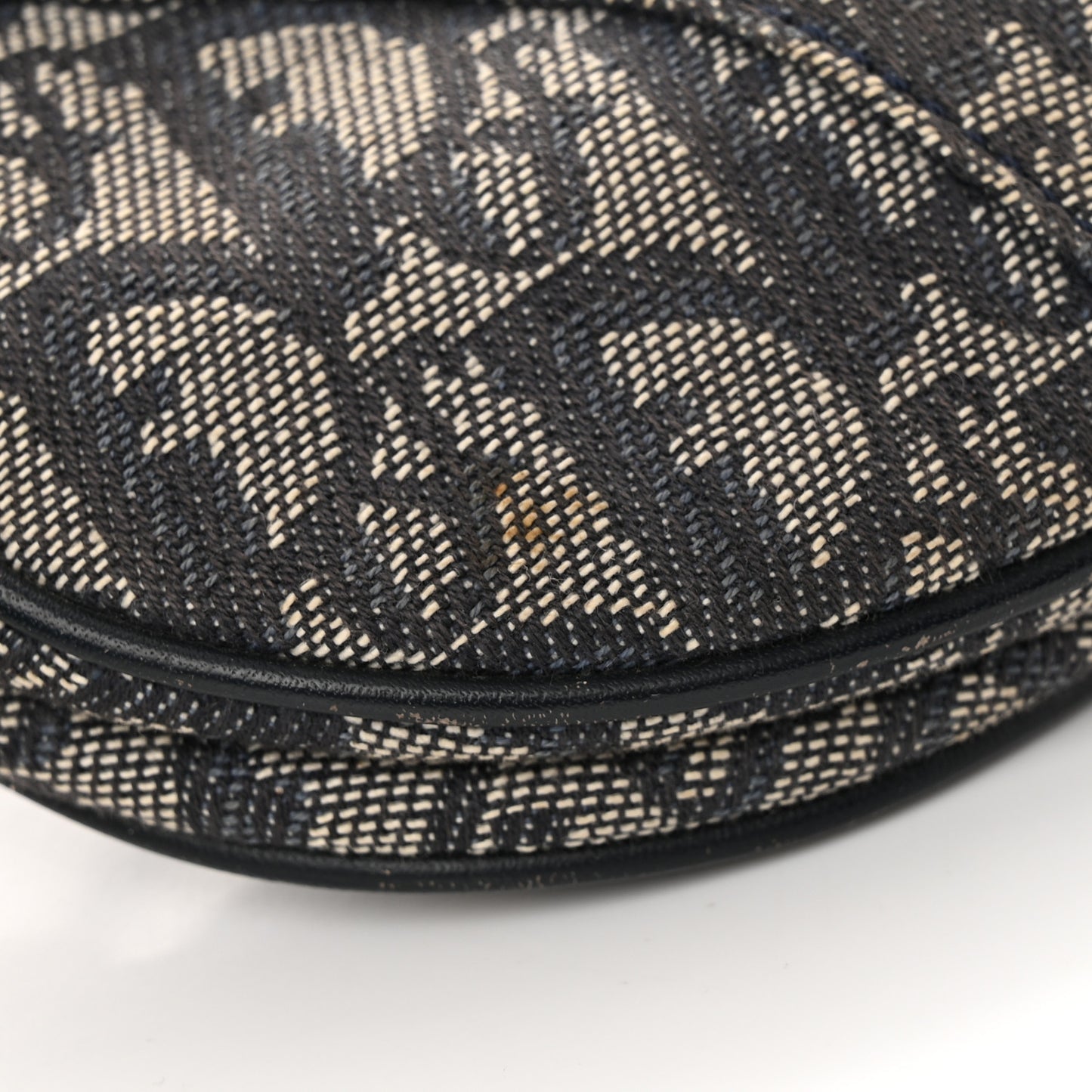 Monogram Saddle Bag Blue