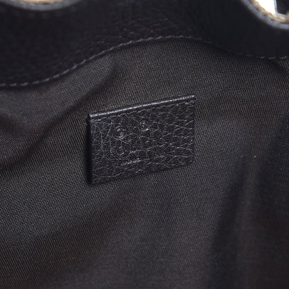 Gucci Monogram Dollar Calfskin O Drawstring Backpack Beige Ebony Testa di Moro Dark Chocolate 6 of 7