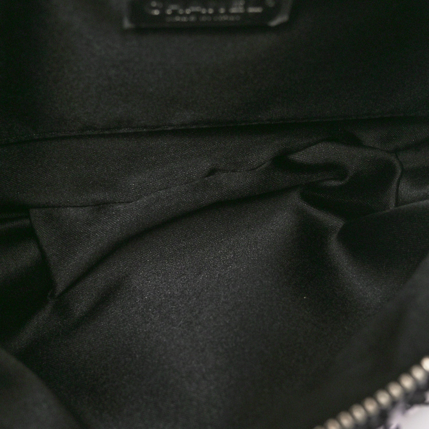 Chanel Sequin Shiny Aged Calfskin Sparkling City Waist Bag Fanny Pack Black Silver 5 of 11