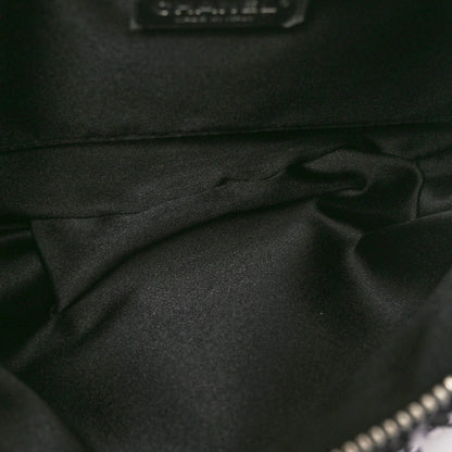 Chanel Sequin Shiny Aged Calfskin Sparkling City Waist Bag Fanny Pack Black Silver 5 of 11