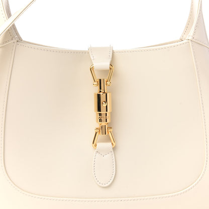 Gucci Boarded Dyana Lux Calfskin Small Jackie 1961 Hobo Mystic White 10 of 10