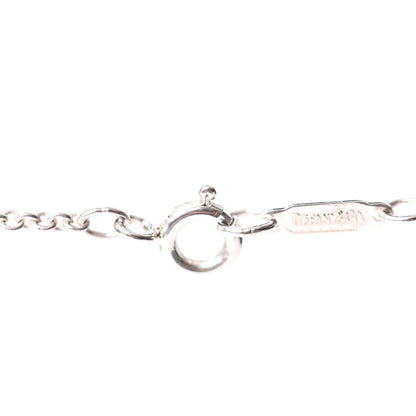 Tiffany Sterling Silver 18K Yellow Gold Cross Pendant Necklace 4 of 5