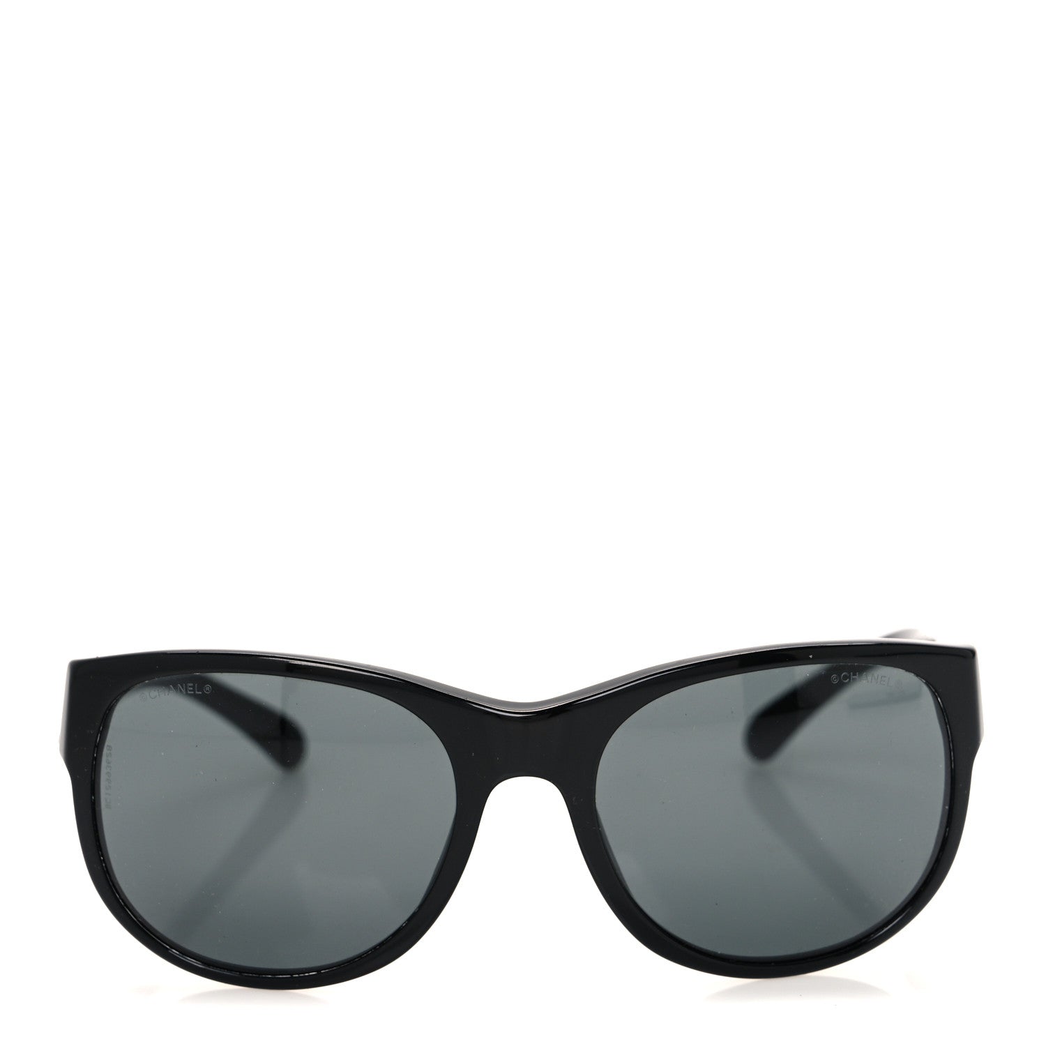 Chanel Acetate CC Logo Sunglasses 5182 Black 2 of 7