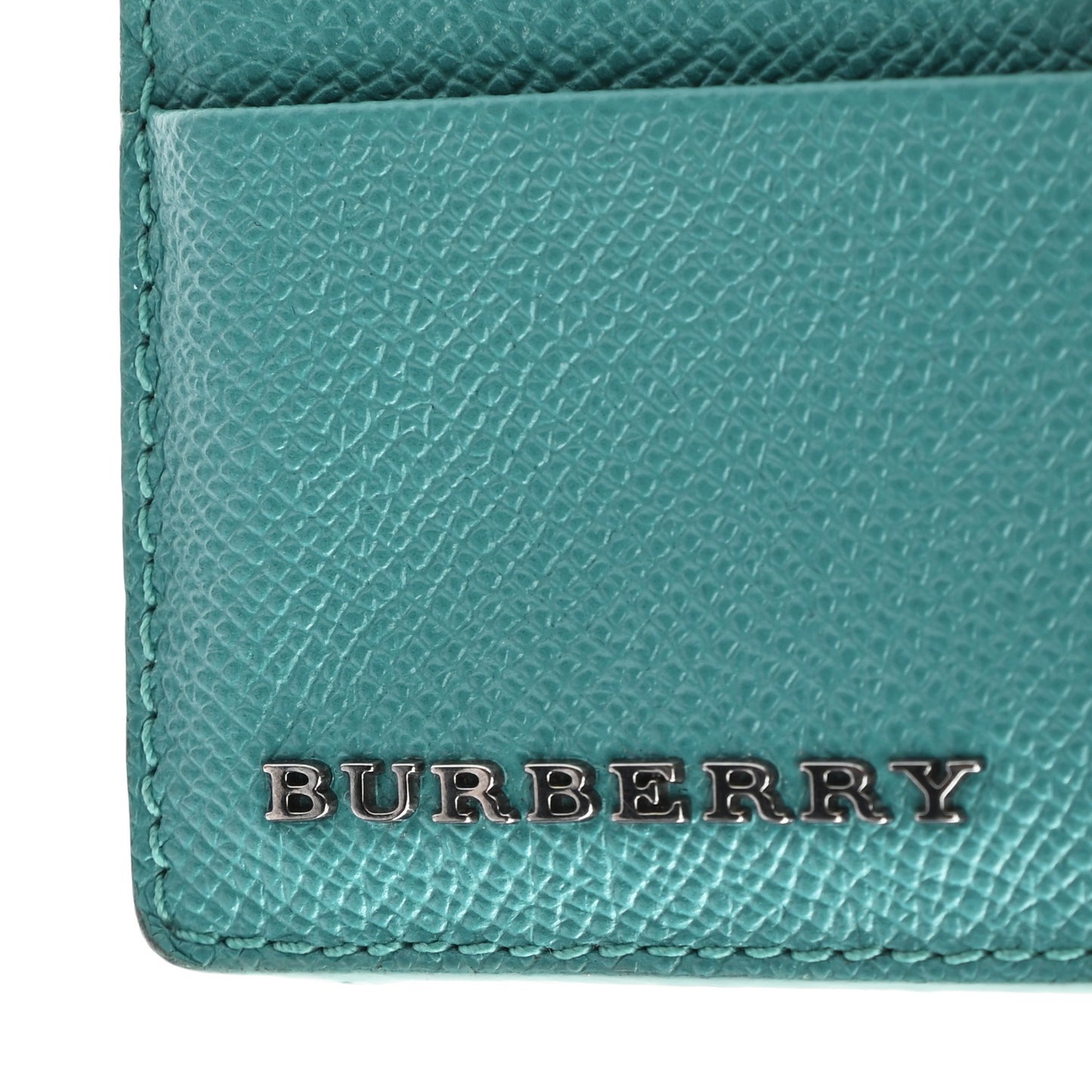 Calfskin Card Holder Blue