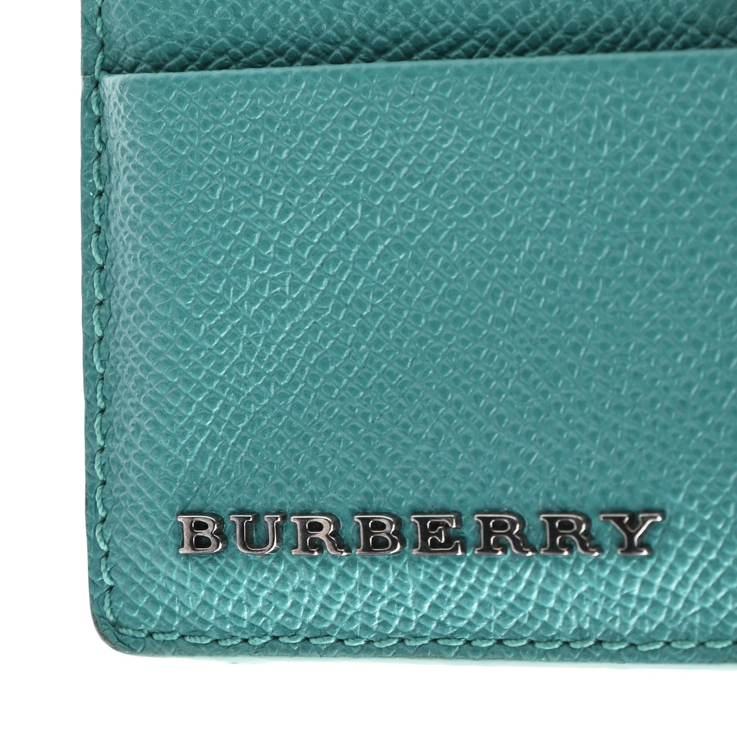 Burberry Calfskin Card Holder Blue 5 of 6