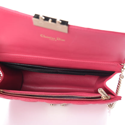 Christian Dior Lambskin Cannage Miss Dior Promenade Pouch Fuchsia 5 of 10