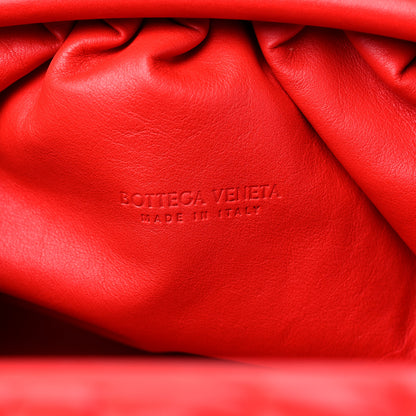 Bottega Veneta Smooth Butter Calf The Pouch Oversized Clutch Bright Red 6 of 9