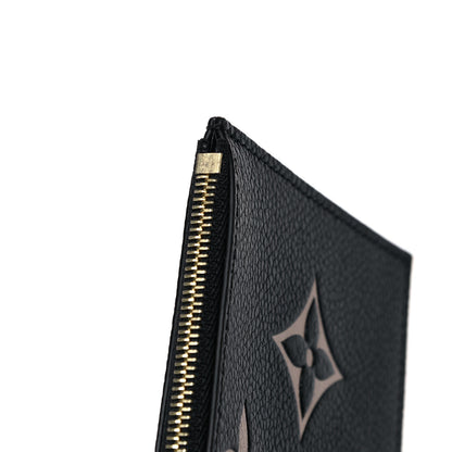 Louis Vuitton Empreinte Monogram Giant Crafty Pochette Felicie Zippered Insert Black 8 of 8
