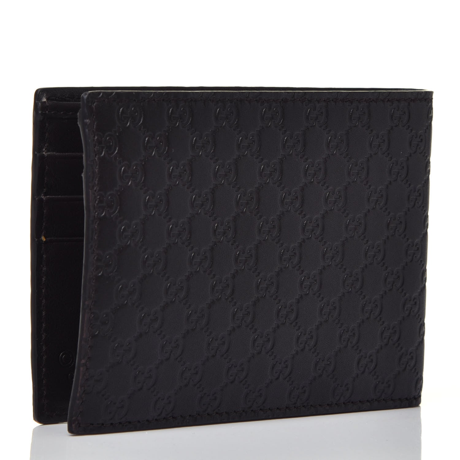 Gucci Microguccissima Bi-Fold Wallet Testa di Moro 3 of 7