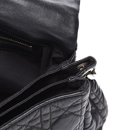 Christian Dior Lambskin Cannage New Lock Flap Black 15 of 16