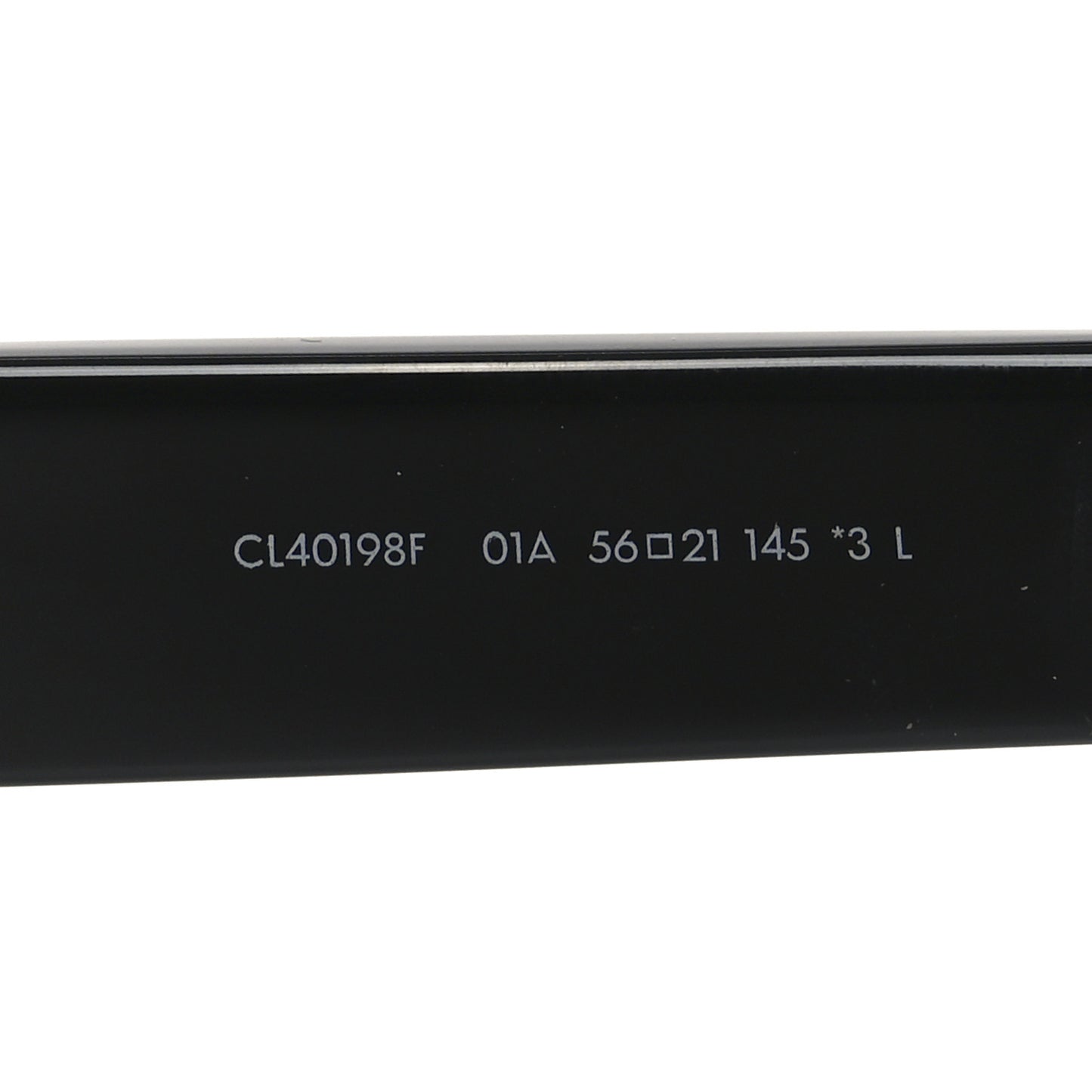 Acetate Sunglasses CL40198F Black