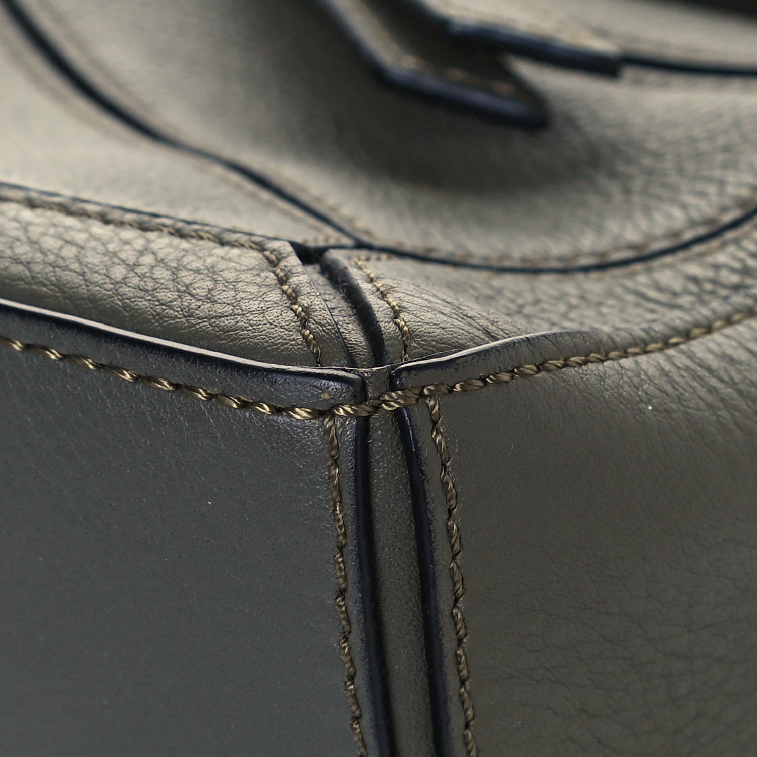 Loewe Calfskin Mini Puzzle Bag Khaki Green 10 of 13