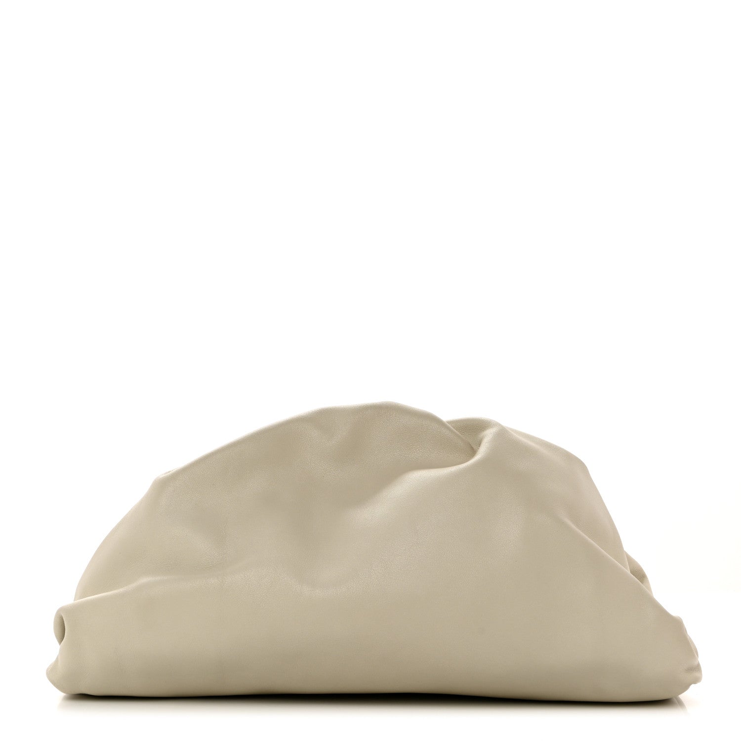 Bottega Veneta Smooth Butter Calf The Pouch Oversized Clutch Plaster 1 of 7