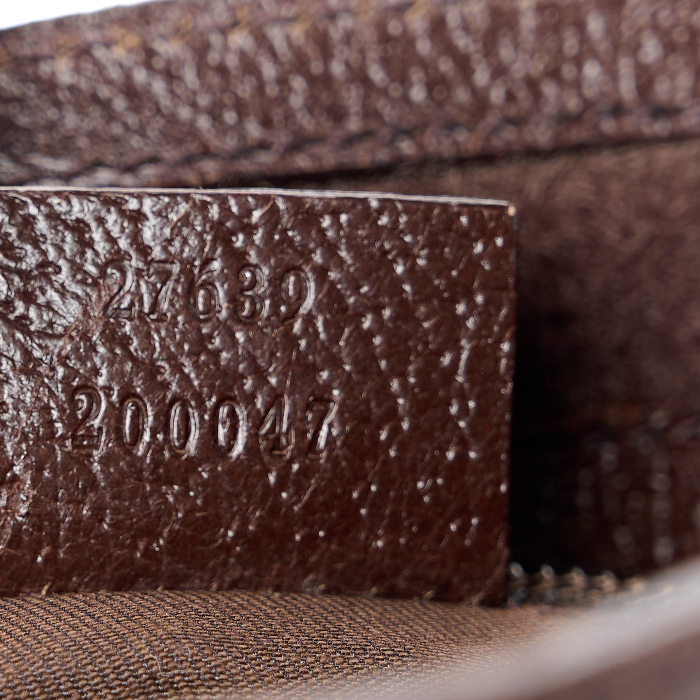 Monogram Messenger Crossbody Bag Dark Brown