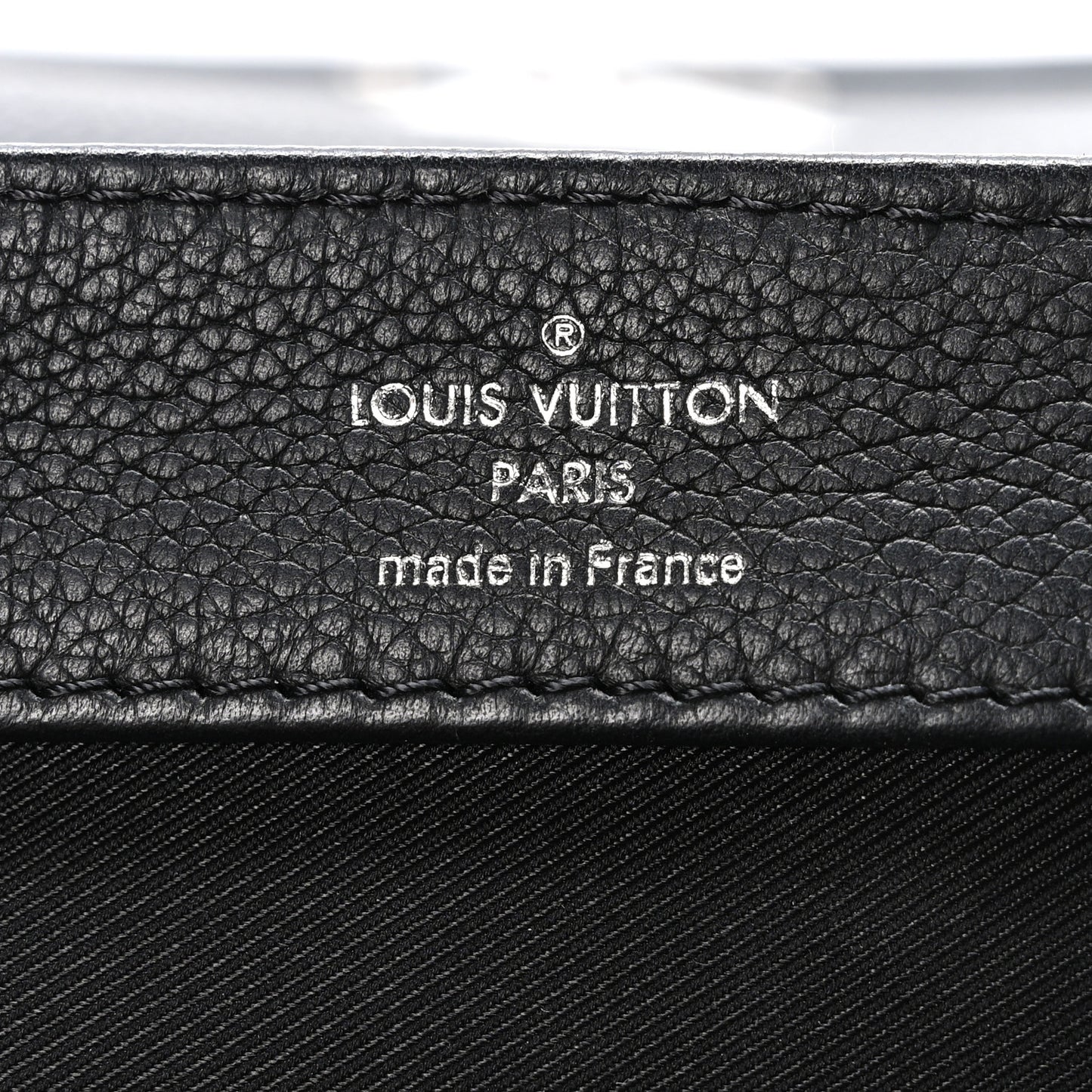 Calfskin Lockme II Chain Bag BB Black