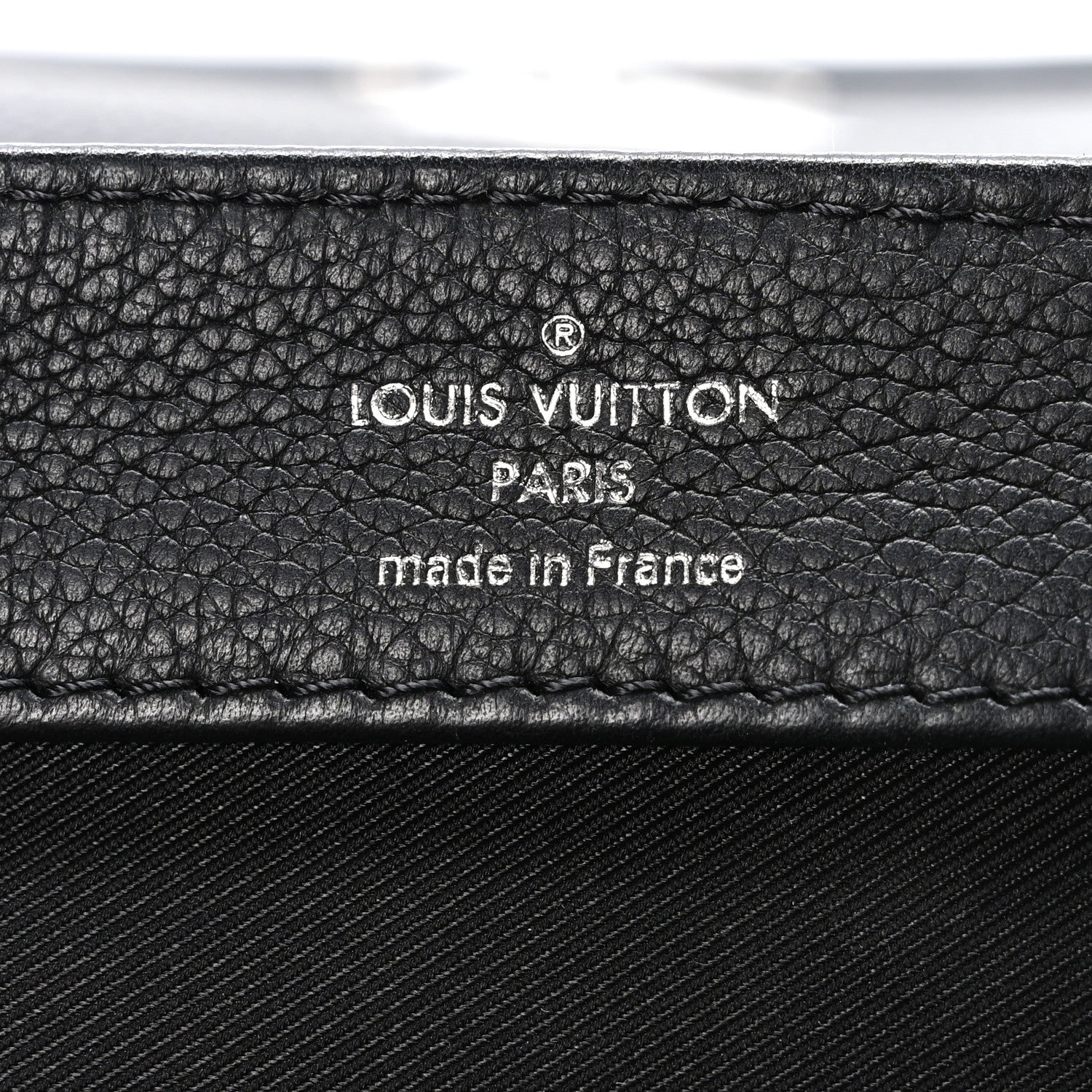Louis Vuitton Calfskin Lockme II Chain Bag BB Black 7 of 10