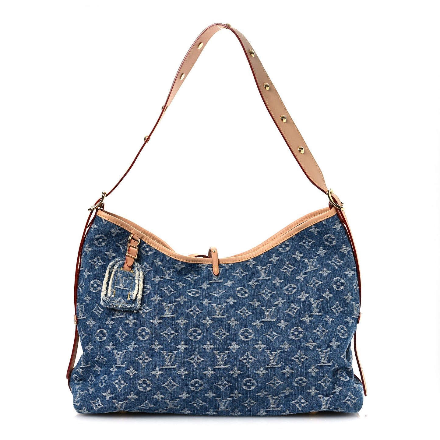 Monogram Denim CarryAll MM Blue