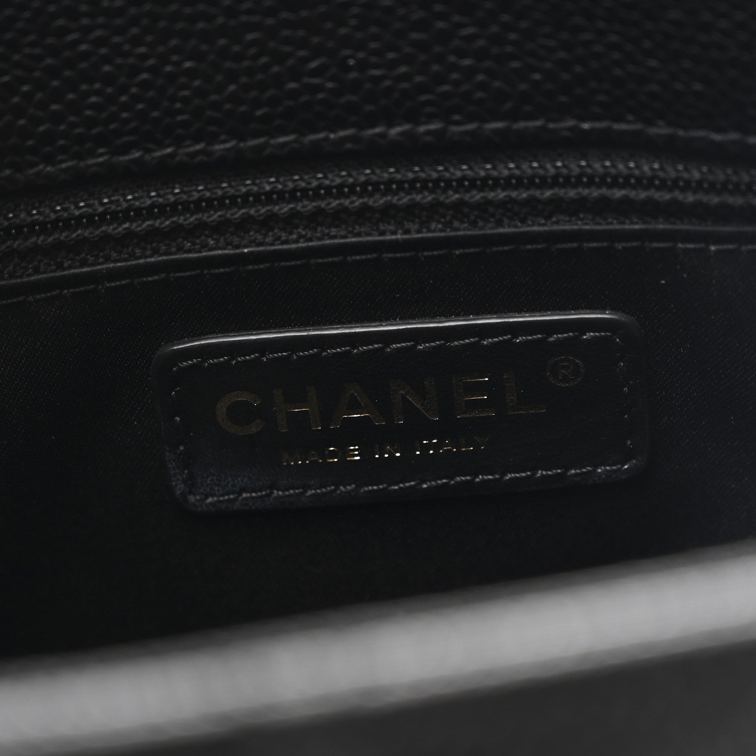 Chanel Caviar Quilted Grand Shopping Tote GST Black 7 of 11