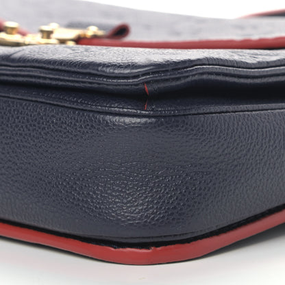 Louis Vuitton Empreinte Pochette Metis Marine Rouge 8 of 10