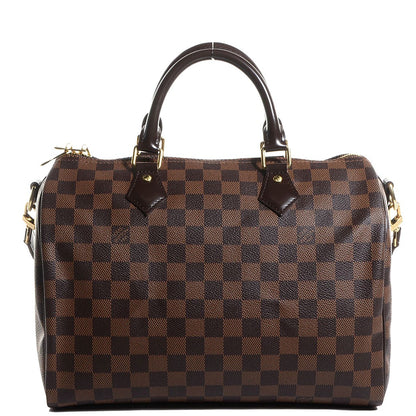 Louis Vuitton Damier Ebene Speedy Bandouliere 30 1 of 9