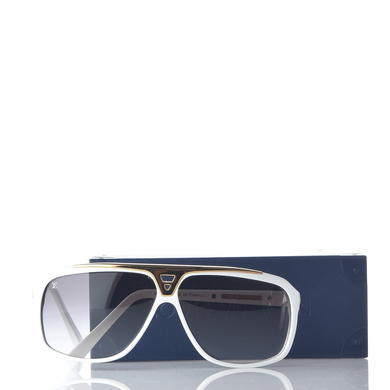 Louis Vuitton Evidence Sunglasses Z0351W White 7 of 7