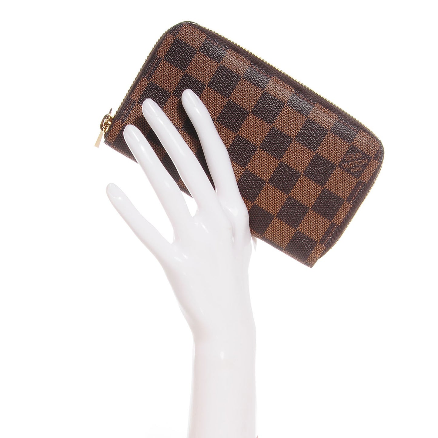 Damier Ebene Zippy Compact Wallet