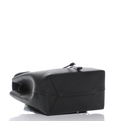 Louis Vuitton Calfskin Lockme Backpack Black 4 of 7