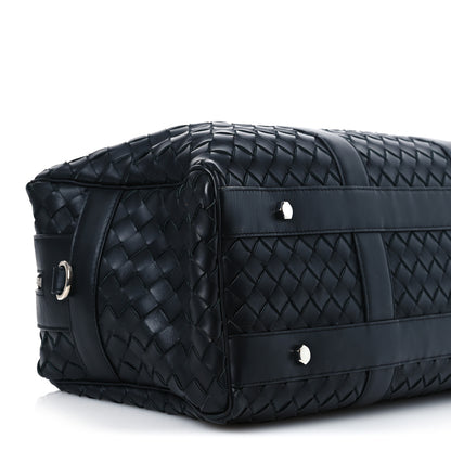 Bottega Veneta Calfskin Intrecciato Hydrology Gym Bag Black 7 of 13