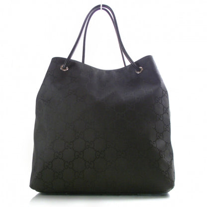 Gucci Nylon Monogram Tote Black 1 of 9