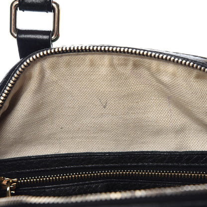 Gucci Calfskin Vintage Web Medium Boston Black 16 of 16