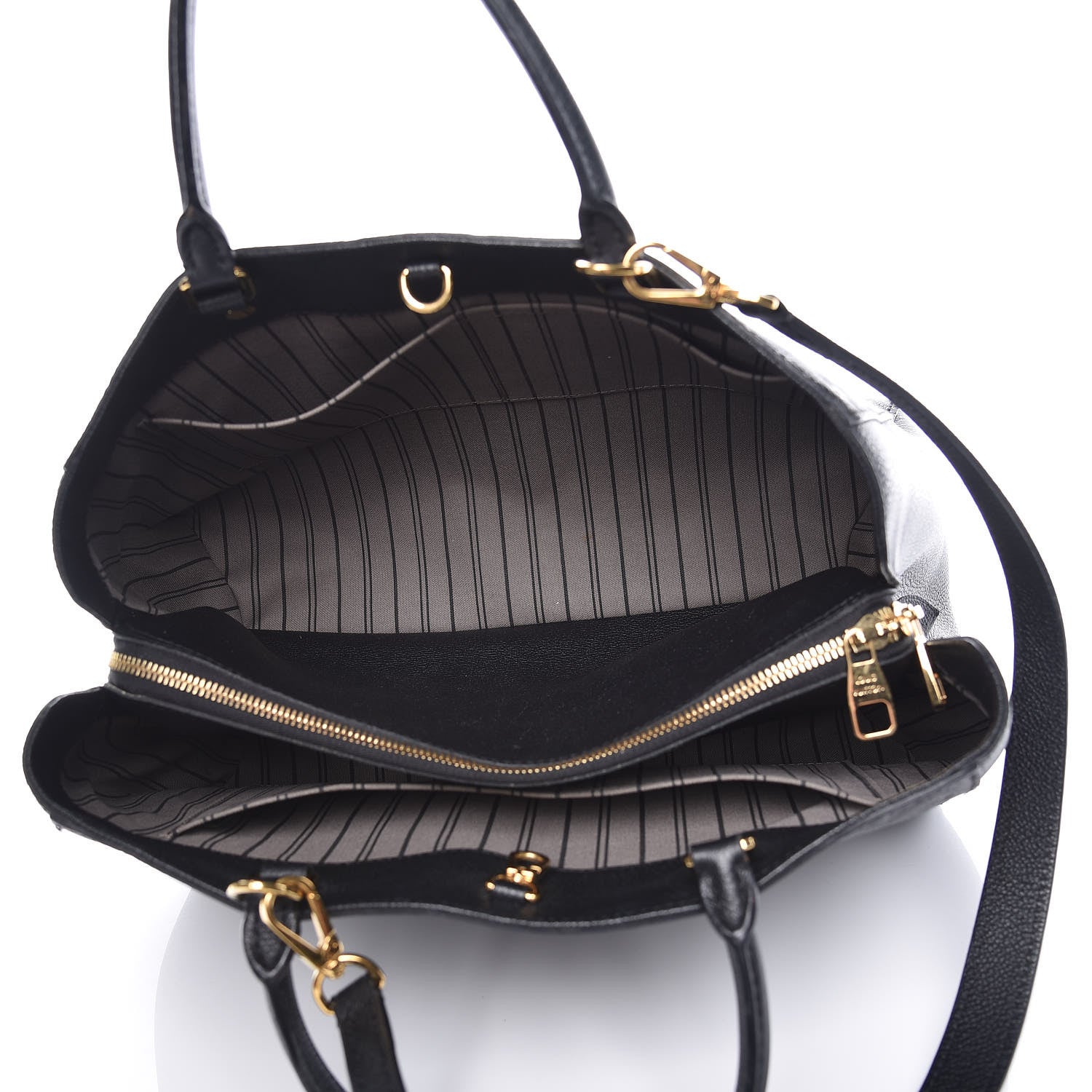 Louis Vuitton Empreinte Montaigne GM Black 9 of 15