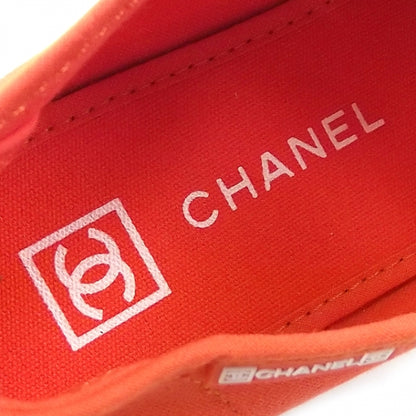 Chanel Canvas Sneakers Orange 39 7 of 8